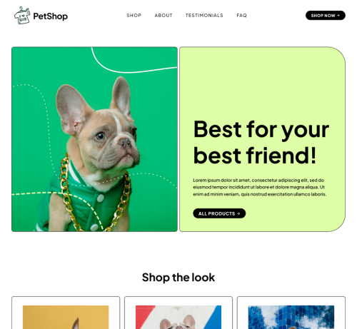 Pet Shop